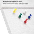 thumbnail image 3 of Yahome 12Pcs Bulletin Board for Office 48 x 36 Inch Removable Felt Wall Tiles with Pushpins Large Cork Boards for Walls Decor Organizer and DIY (White), 3 of 7