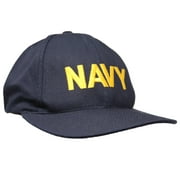 GI US Navy Physical Training Cap w/ Adjustable Snap Back, Navy Made in USA