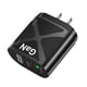 thumbnail image 2 of Fast Quick Charge Phone Fast Wall Charger 65W PD USB C QC3.0 Dual Fast Charging Adapter 2 Plug, 2 of 5