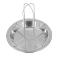thumbnail image 1 of Chicken Roaster Rack, Chicken Roasting Pan Thickening Prevent Stick Stainless Steel  for Outdoor for Picnic, 1 of 7