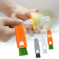 thumbnail image 1 of Fiudx Cepillo para Limpiar Tapas de Tazas, Diseño Japonés, Limpieza Eficiente de Grietas, Multiusos para Espacios Estrechos, Teléfonos Móviles y Teclados, Compacto y Duradero, Tamaño 13 X 2,5 X 1,5 C, 1 of 2