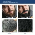 thumbnail image 3 of Beard Hair Color Shampoo for Men, Natural Permanent Beard Dye Shampoo, Colors Hair in Minutes, Long Lasting, 200ml, Black, 3 of 8