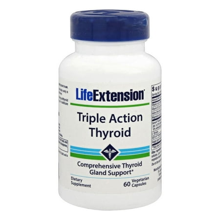 Life Extension - Triple Action Thyroid - 60 Vegetarian