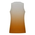 thumbnail image 3 of YUTK Men's Casual Tank Top New Fashion Casual Men's Summer Loose Waistcoat Print Sport Round-Neck Tank Features Orange 4Xl, 3 of 7