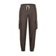 thumbnail image 4 of Pantalones largos para hombre, informales, lisos, con bolsillo, cintura elástica, para exteriores, con cordón ajustable, para trabajo, 4 of 5