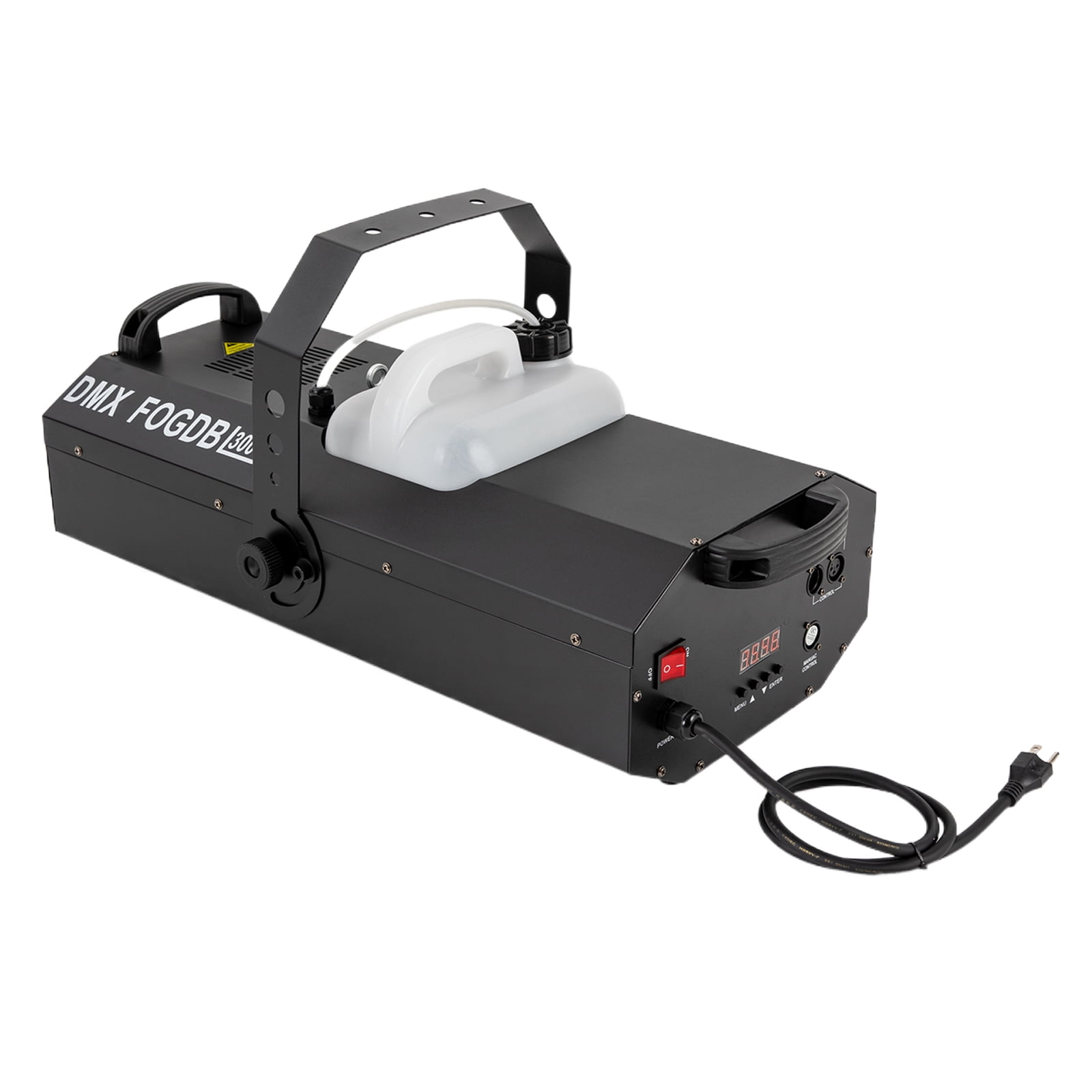 61*30*17.5cm Black Rectangular Halloween Fog Machine 30000CFM Fog DMX Stage Haze Machine Stages Ballrooms Bars