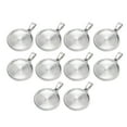 thumbnail image 2 of Bandeja colgante bandeja colgante de metal Color acero 10 piezas para hacer joyas de bricolaje para joyas de fotos para joyas personalizadas para colgantes en relieve Anggrek Otros, 2 of 8