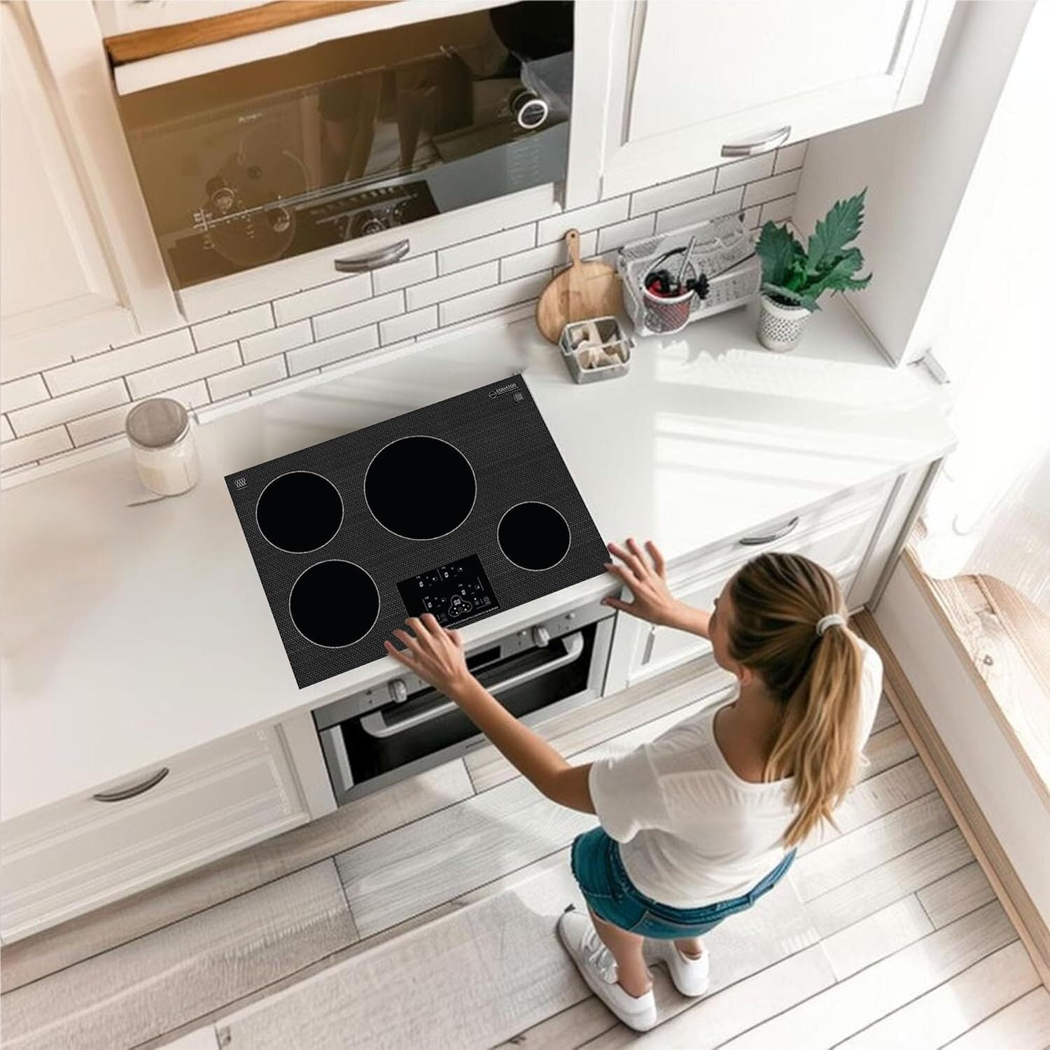 Equator Advanced Appliances 30" Induction Cooktop - 4 Burner, Boost, 240V, Built-In - POWER BOOST Keep Warm