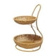 thumbnail image 1 of Cesta de almacenamiento hecha a mano, cuenco portátil multiusos para servir comida, soporte para frutas, soporte para aperitivos para mesa de centro y, 1 of 9