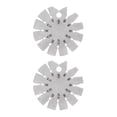 thumbnail image 1 of Bordes de calibre biselato, calibre de ángulo del hacha 2 piezas de acero resistente inoxidable a la corrosión portátil fácil de usar con alta precisión para carpintería de carpintería, 1 of 7