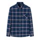 thumbnail image 2 of Blusa y camisa de manga larga con cuello vuelto para hombre, estampada, informal, formal, con solapa, de poliéster, 2 of 3