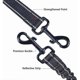 thumbnail image 4 of Double Dog Leash For 2 Dogs,dog Leash,360tangle-free Double Dog Leash,multifunctional Detachable Leash,elastic Material Shock Absorption, 4 of 4