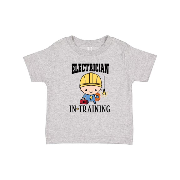 Inktastic Future Electrician in Training Boys Baby T-Shirt