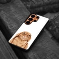 thumbnail image 4 of WIRESTER Shockproof Soft Rubber Cover Case for Samsung Galaxy S26 Ultra 6.9" 2026, Floppy Ears Brown Bunny Rabbit, 4 of 5