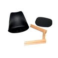 thumbnail image 3 of Silla Eames Urban Desing Comedor Frankfurt Moderna Minimalista 2 pz Negra DT-80, 3 of 8