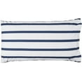 thumbnail image 2 of Lacoste  Archive Striped 100% Cotton Sheet Set King - Medieval Blue, 2 of 5