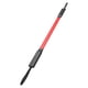 thumbnail image 4 of Ejercitador del cuerpo de la barra del poder de la fibra de vidrio, expansor del pecho del ejercicio del gimnasio del entrenamiento del músculo 30kg Negro Rojo, 4 of 7