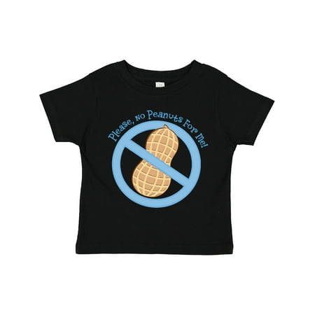 

Inktastic No Peanuts Blue Logo Gift Toddler Boy or Toddler Girl T-Shirt