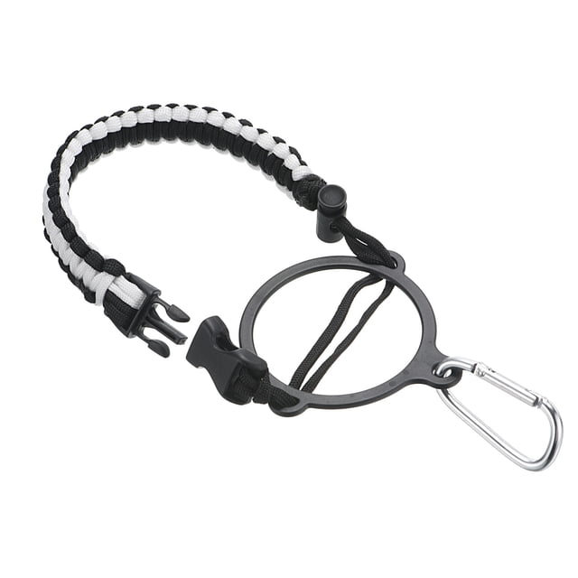 Uxcell Water Bottle Holder, Paracord Handle Strap Carrier White, Black