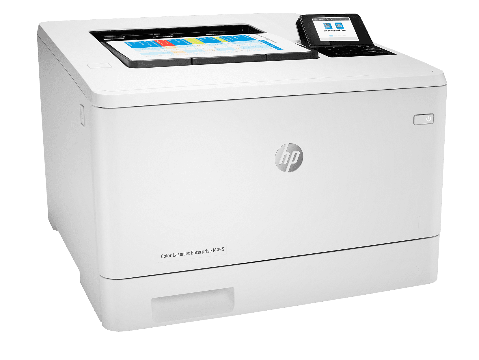 Restored HP Color LaserJet Enterprise SFP M455dn (Refurbished)
