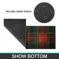 thumbnail image 7 of Christmas Kitchen Mat Set of 2 Anti Fatigue Kitchen Mats for Floor,Merry Christmas Red Green Buffalo Plaid Kitchen Rugs and Mats for Bathroom,Room Cook (47x17+30x17in), 7 of 7