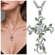 thumbnail image 3 of Collar Cruz Entrelazada EternalTwist03 1Pza Plata Dije 2x3.2cm Metal High Monaco, 3 of 5