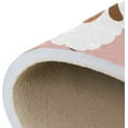 thumbnail image 6 of SKYSONIC Lightweight Soft Area Rugs White Sheep On Pink Floor Mat for Kids Playing Room Hardwood Floor Living Room Nursery Rugs, 60x39 in, 6 of 6