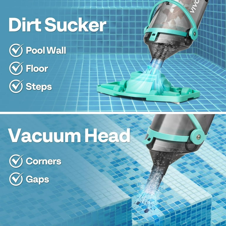 Robot Limpia Piscina Lydsto S1 Cordless Pool Vacuum - Rechargeable Handheld Cleaner With Telescopic Pole Hot Tub Vacuum Cordless Robot Limpia Piscina Lydsto S1 Cordless Pool Vacuum - Rechargeable Handheld Cleaner With Telescopic Pole Hot Tub Vacuum Cordless