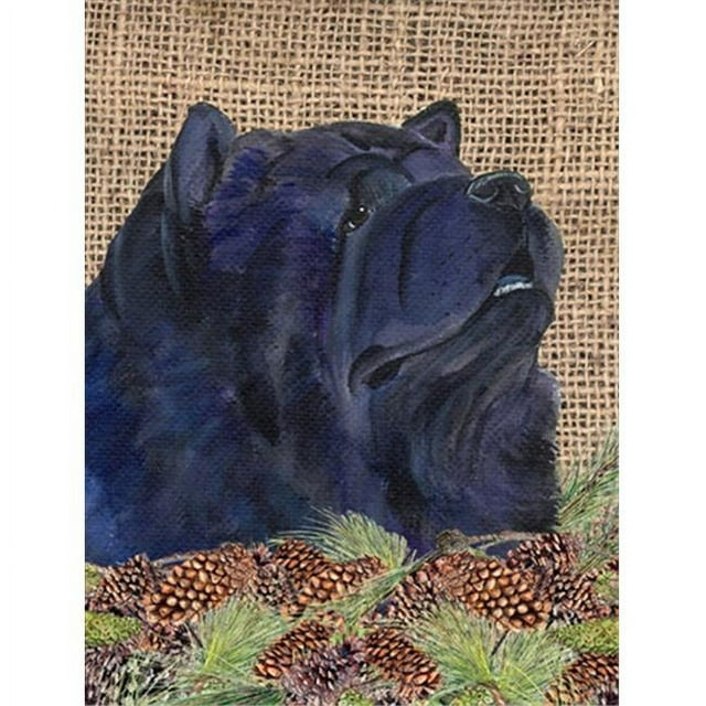Carolines Treasures SS4090CHF 28 x 40 In. Chow Chow Flag Canvas- House Size