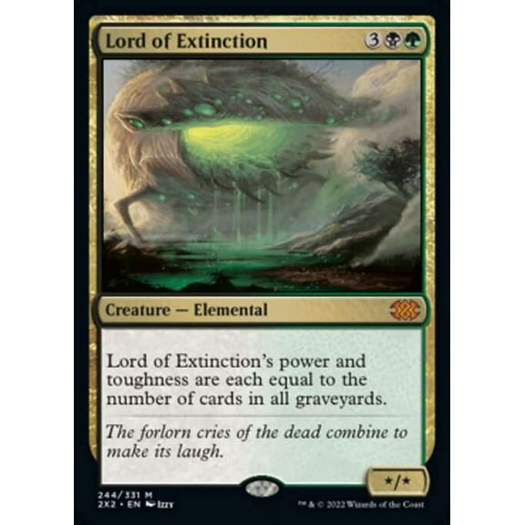 MtG Double Masters 2022 Mythic Rare Lord of Extinction #244