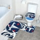 thumbnail image 3 of Juego de 3 alfombras de baño del equipo Titans, alfombra antideslizante para baño, 24 x 16 pulgadas, 3 of 7