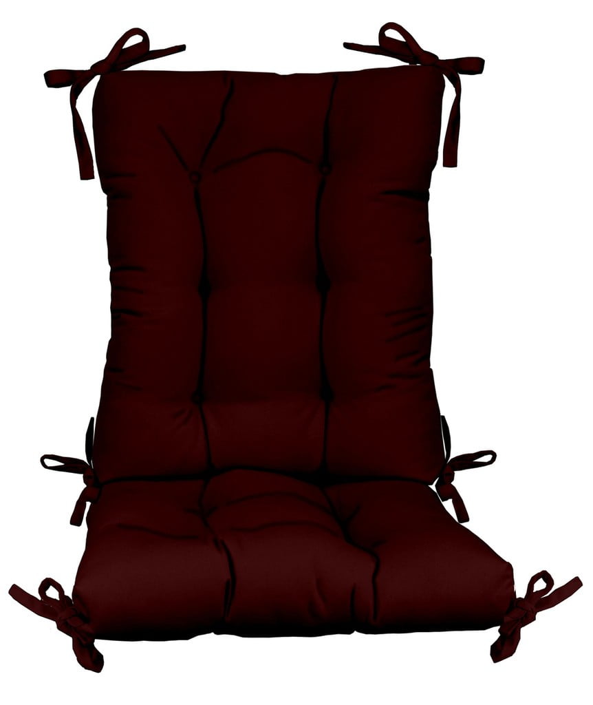 RSH Décor Indoor / Outdoor Tufted Rocker Rocking Chair Pad Cushions
