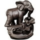 thumbnail image 2 of Soporte de incienso de elefante con 20 conos de incienso de reflujo, reflujo de soporte de incienso de cerámica de Asia, 2 of 7