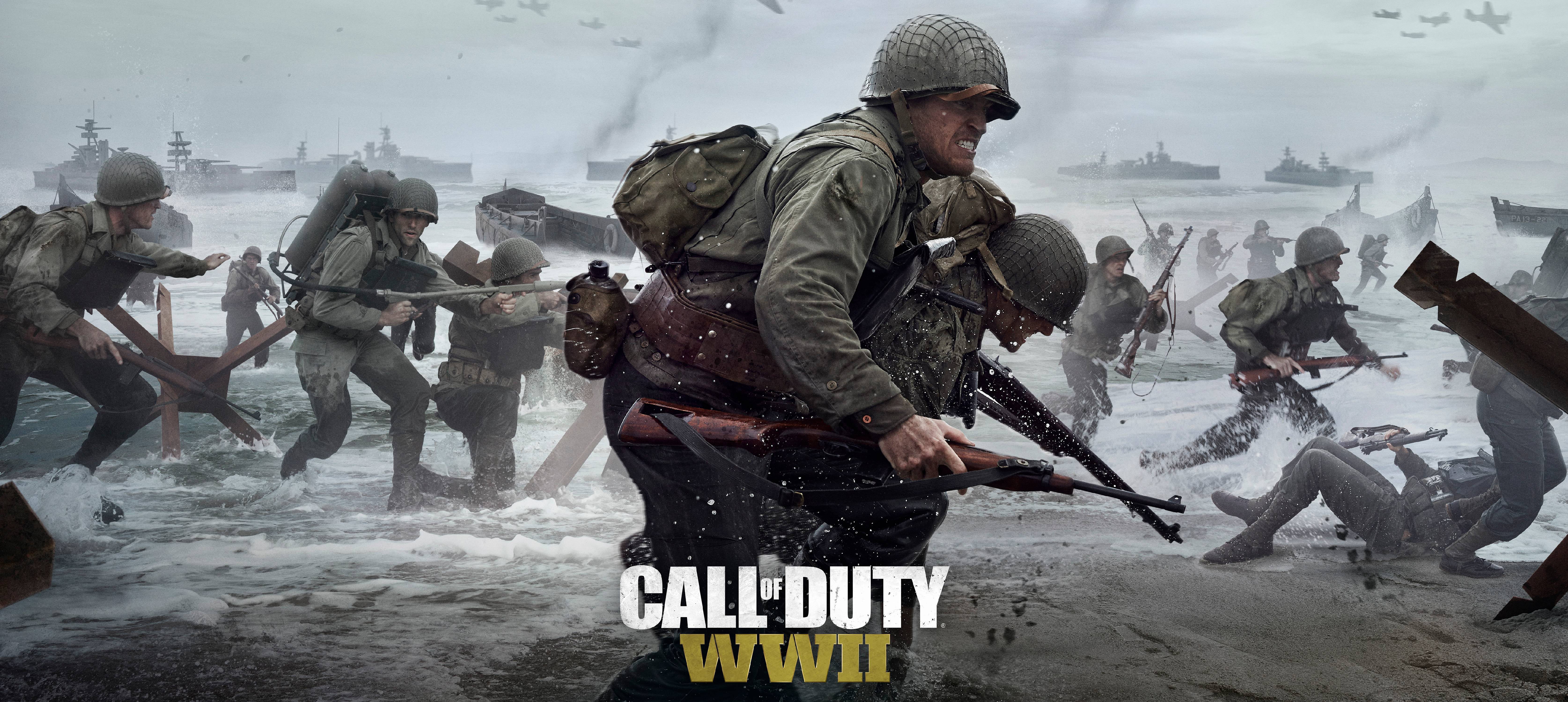 Call of Duty WWII Xbox One XB1 X WW2 World War 2 Activision Shooter - Brand  New! 47875881129