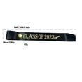 thumbnail image 2 of Graduation Ribbon Belt, Fashion Shoulder Sash, Black Silk Fabric, Elegant Graduation Decor, for Graduates, Gift for Graduation, Academic Commemorative Accessory, Formal Occasion Wear, Ihhxbz, 2 of 7