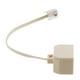 thumbnail image 3 of Teléfono con tomacorriente de 2 vías con conector RJ11 y cable de módem RJ11 a Ethernet, 3 of 9