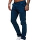 thumbnail image 4 of Pantalones Rectos Rectos de Color Liso Con Botones Abiertos Para Hombre Odeerbi ODB-6, 4 of 4