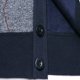 thumbnail image 5 of Chaqueta de Punto de Cuello en V de los Hombres, Abrigo Cálido con Ligero Estiramiento para el Otoño Y el Uso Casual Diario, Blusa en Capas de Moda, 5 of 5