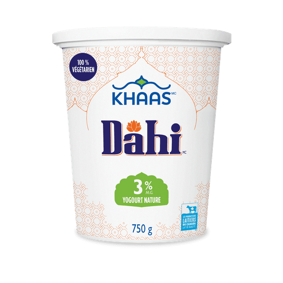 Dahi Yogurt Plain 3%, 750g