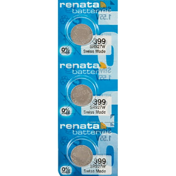 3 Piles de Montre Renata 399, Batterie SR927W