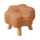 thumbnail image 5 of Reposapiés pequeño con patas de madera para sala de estar, entrada y salón. marrón, 5 of 9
