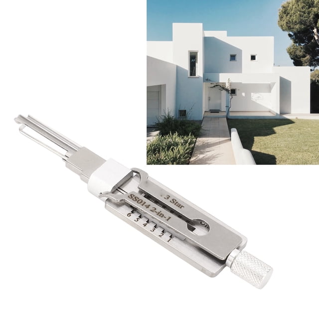 Hook and Pickup Set, Versatile Civilian Decoder Simple Stainless Steel for Repair