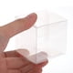 thumbnail image 5 of WORGEOUS Caja de embalaje de Pvc de plástico transparente, 50 Uds., caja de dulces transparente para regalo, fiesta de boda (5x5x5cm), 5 of 8