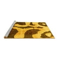 thumbnail image 2 of Ahgly Company Machine Washable Indoor Rectangle Abstract Yellow Modern Area Rugs, 5' x 8', 2 of 4
