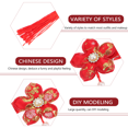 thumbnail image 4 of 5 Pcs Pinces à Cheveux du Nouvel An Chinois, Pompons, Barrettes, Pinces à Cheveux Rétro pour Enfants, 4 of 5
