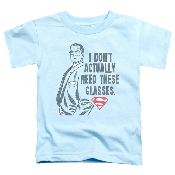 Superman - Dont Need Glasses - Toddler Short Sleeve Shirt - 4T