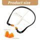 thumbnail image 3 of Silicone Ear Plugs Reusable Noise Cancelling Earplugs for Hearing Protective Noise Reduction Work Ear Protective BLO, 3 of 4
