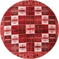 thumbnail image 1 of Ahgly Company Indoor Round Persian Red Traditional Area Rugs, 5' Round, 1 of 4