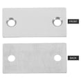 thumbnail image 2 of PBPBOX 2Pcs Silver Door Handle Reinforcement Plate Durable Repair Covers for Home Doors, 2 of 7