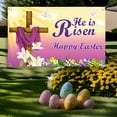 thumbnail image 3 of Telón De Fondo De Pascua Decoración De Pascua Pancarta Colgante Para Decoración De Pared Valla De Jardín, 3 of 7